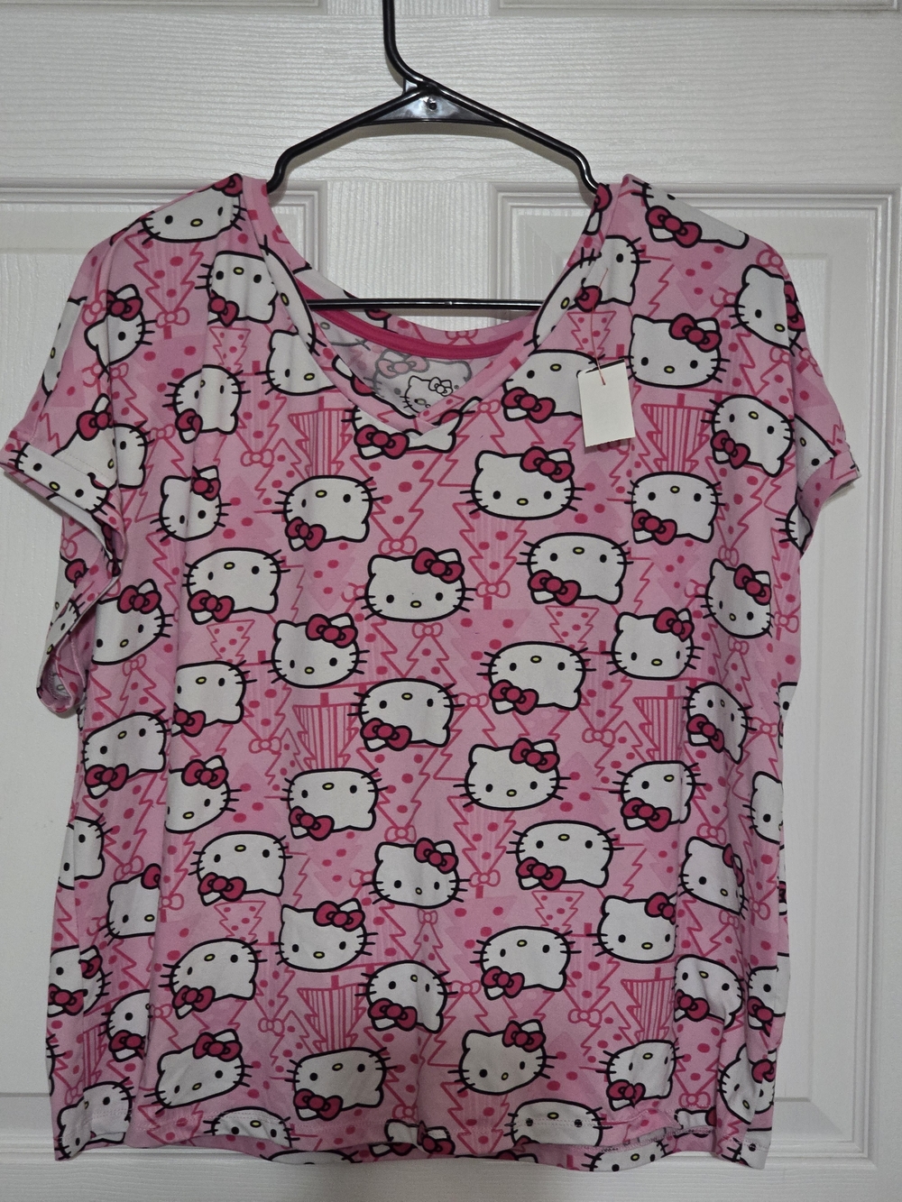 Sanrio Hello Kitty Pink Short Sleeve Tee